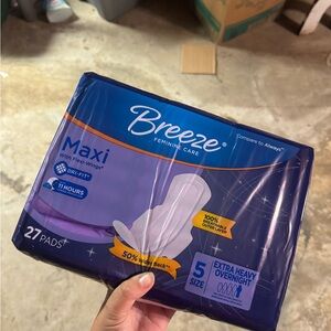 Maxi Pads - Extra Heavy Overnight, Blue